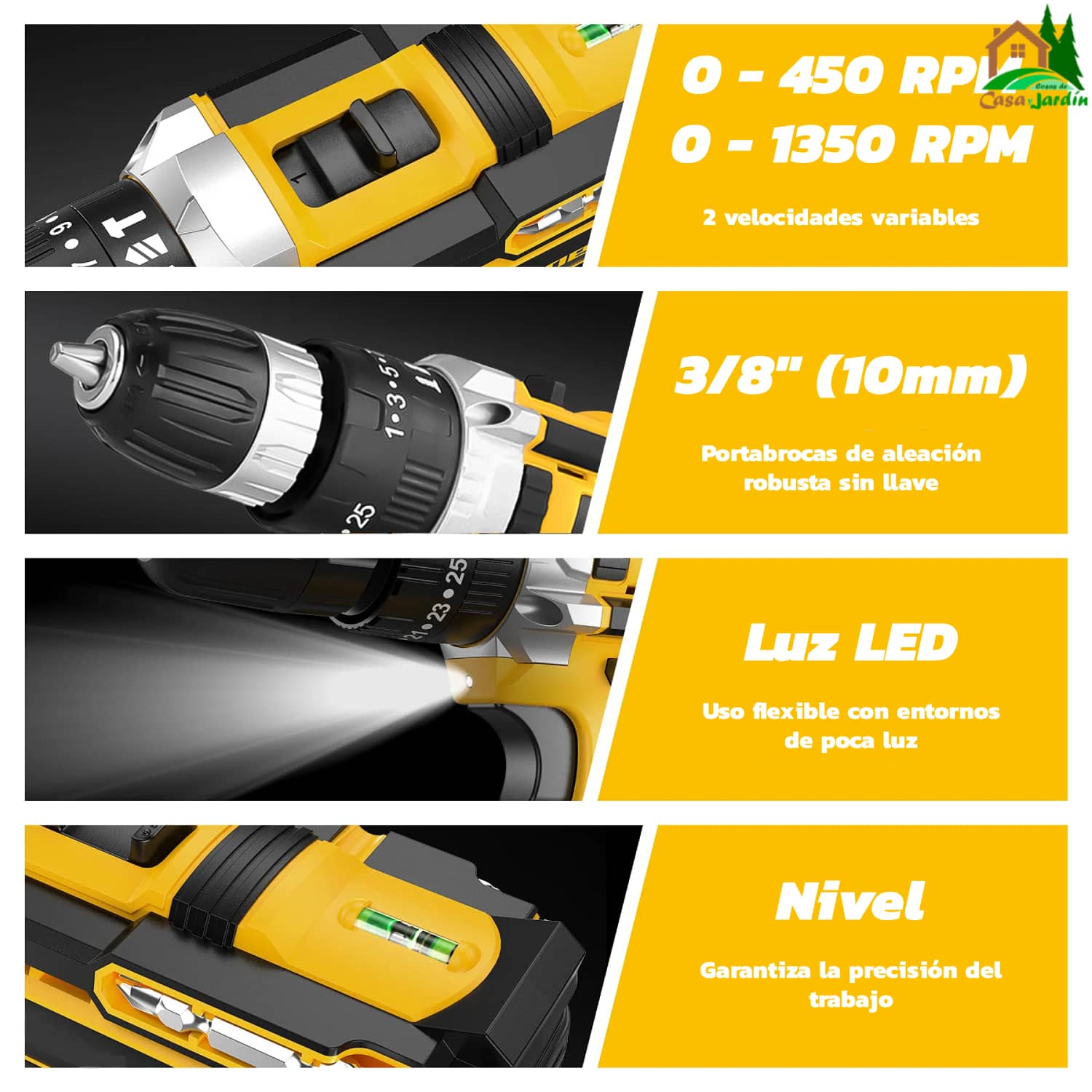 Taladro Atornillador a Batería 48V